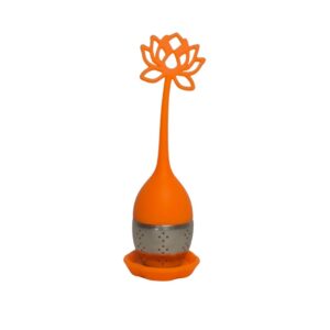 Infusor Flor de Loto - Naranjo