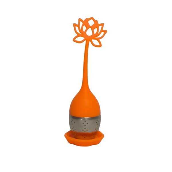 Infusor Flor de Loto - Naranjo